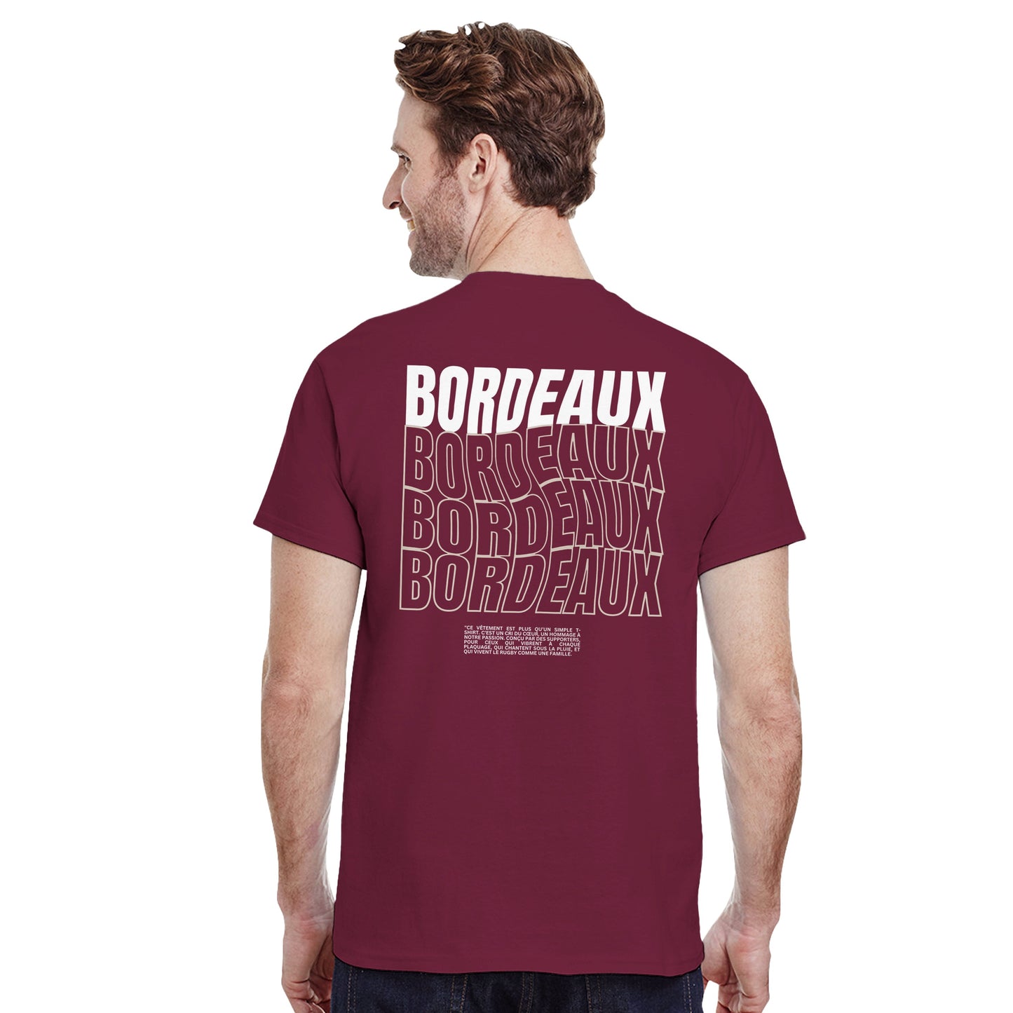 T-shirt Bordeaux