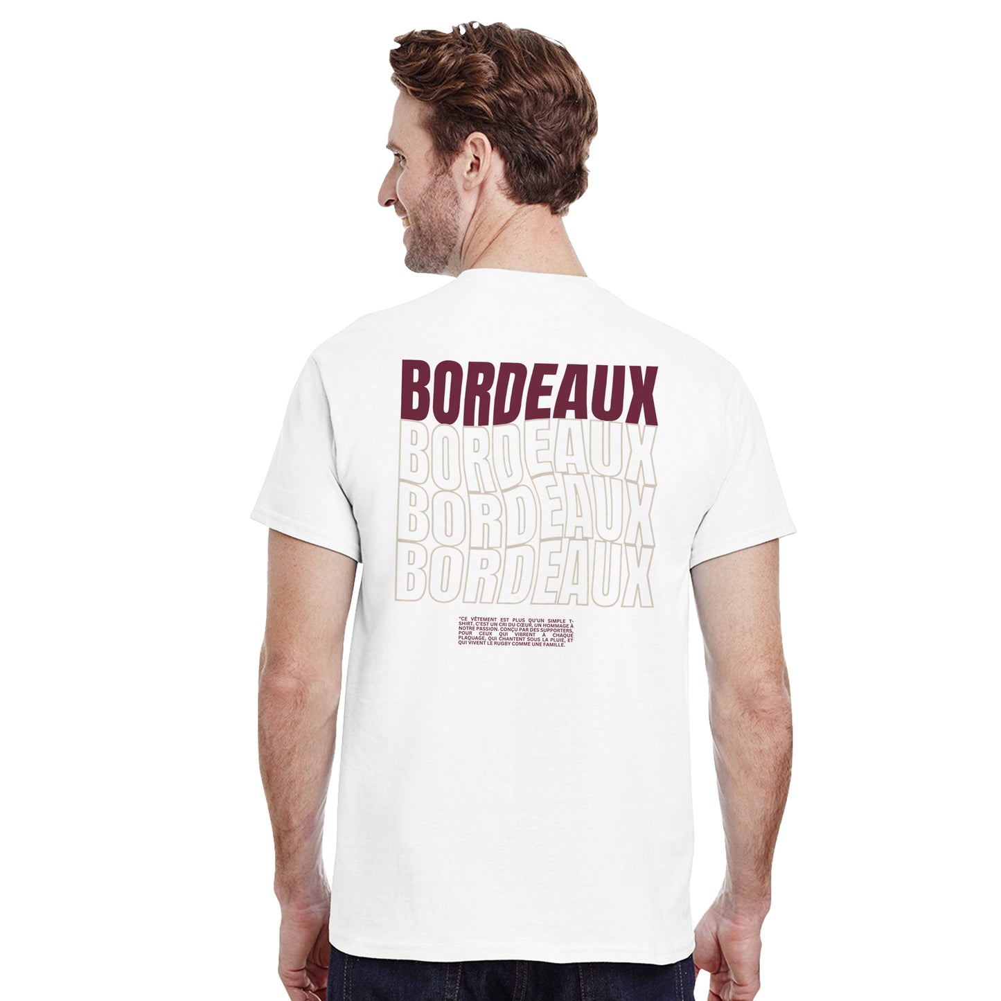 T-shirt Bordeaux